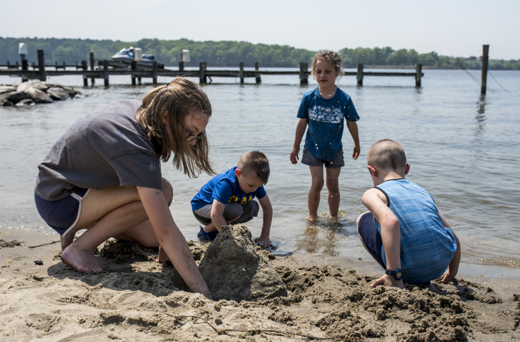 The congregation of Trinity Reformed Presbyterian Church, which worships weekly in Burtonsville, Maryland, gathered for their second annual church family camp at Camp Wabanna, located on the waterfront of the Chesapeake Bay in Mayo, Maryland on May 11-13, 2018. During the weekend retreat, the families of Trinity gathered for a bonfire with smores, wall climbing, kayaking, sports, fellowship, board games, a game show called "Minute to Win It," movie night, Psalm singing and a Lord's Day worship service. Guest speaker Rut Etheridge, chaplain of Geneva College in Beaver Falls, Pennsylvania, travelled to Wabanna with his family to give a presentation on Saturday morning about extending compassion and understanding to a generation of young adults who is being taught to believe that the self is the center of truth and the starting point of morality, rather than looking to God as their anchor. Etheridge also preached on Psalm 3 during the Sunday morning service.